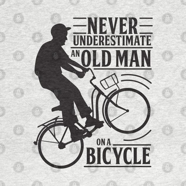 Never Underestimate An Old Man On a Bicycle by andantino